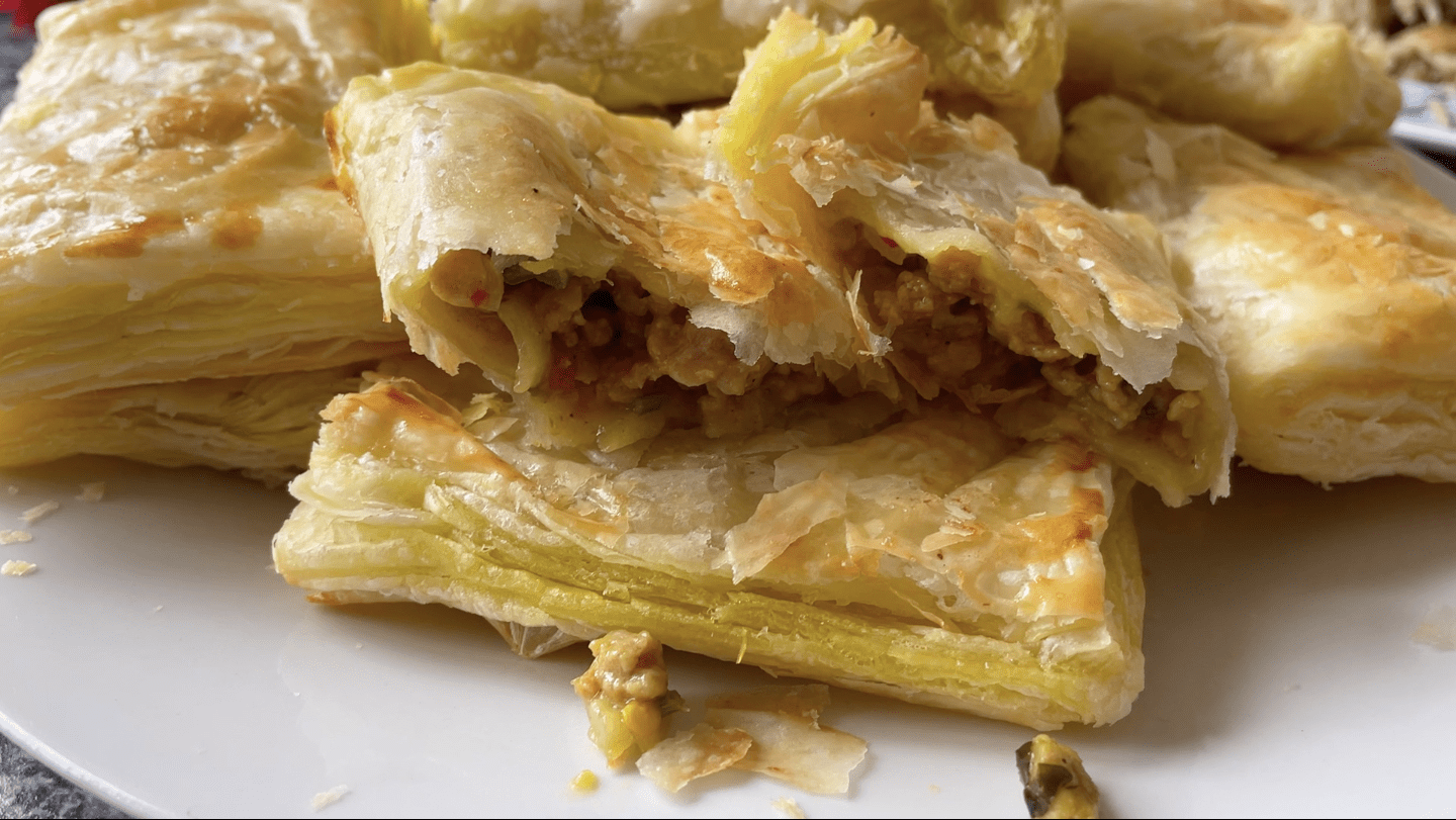 Chicken Keema Pasties